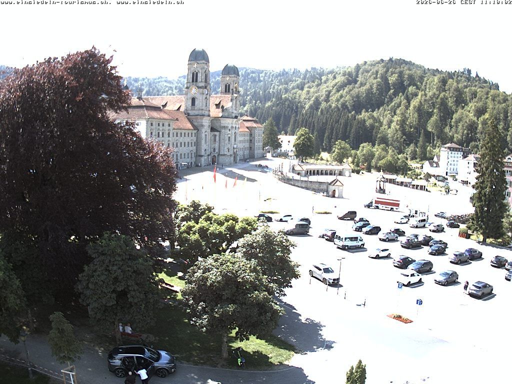 Einsiedeln: Klosterplatz