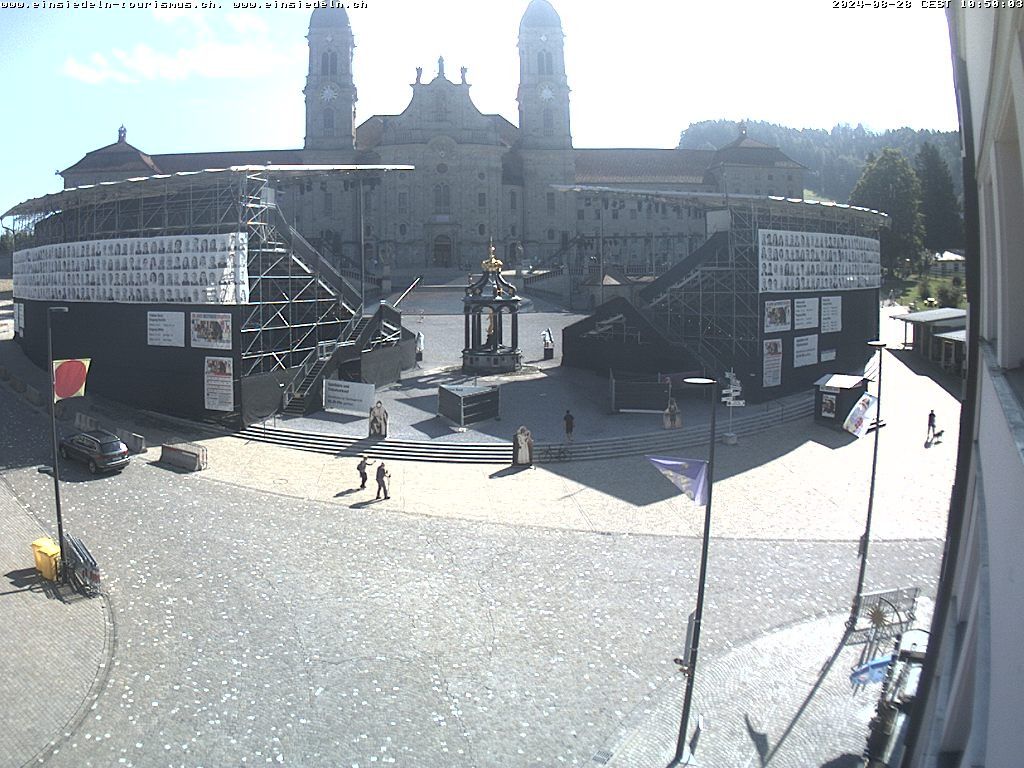 Einsiedeln: Klosterplatz