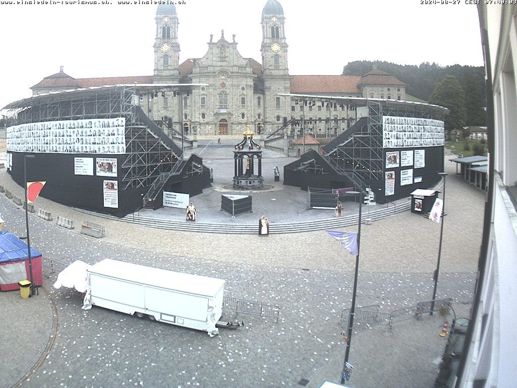 Einsiedeln: Klosterplatz