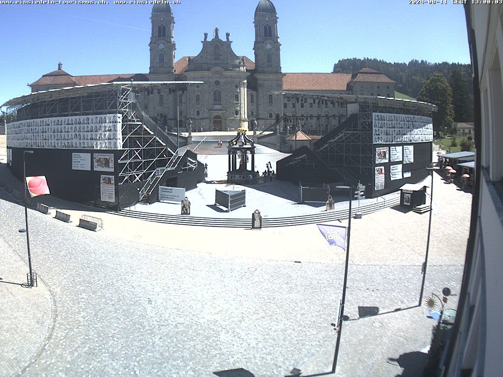 Einsiedeln: Klosterplatz