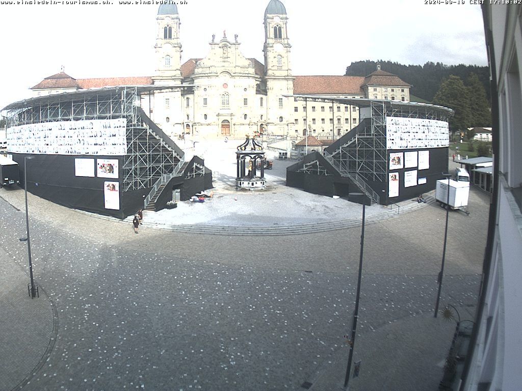 Einsiedeln: Klosterplatz