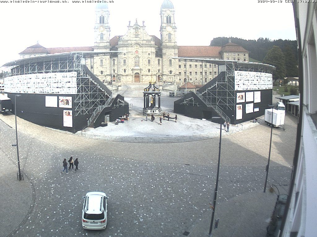 Einsiedeln: Klosterplatz