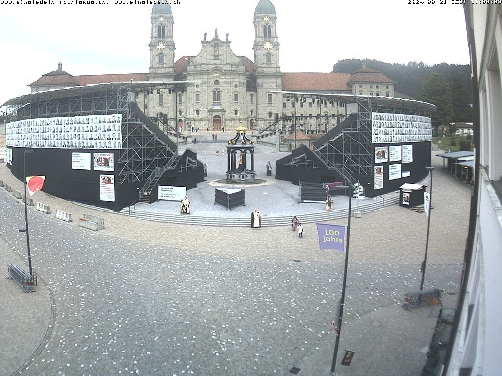 Einsiedeln: Klosterplatz