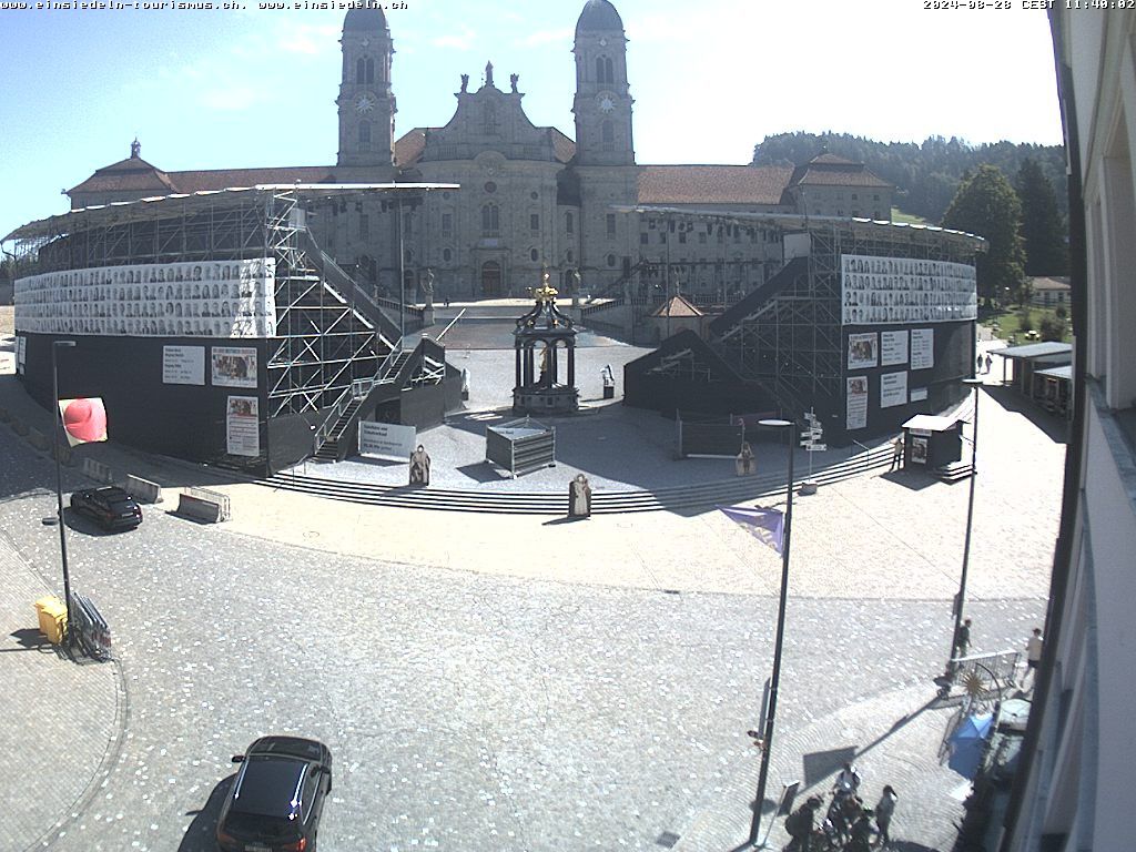 Einsiedeln: Klosterplatz