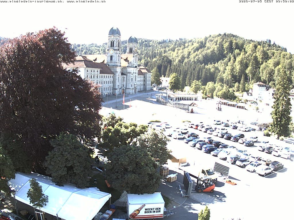 Einsiedeln: Klosterplatz