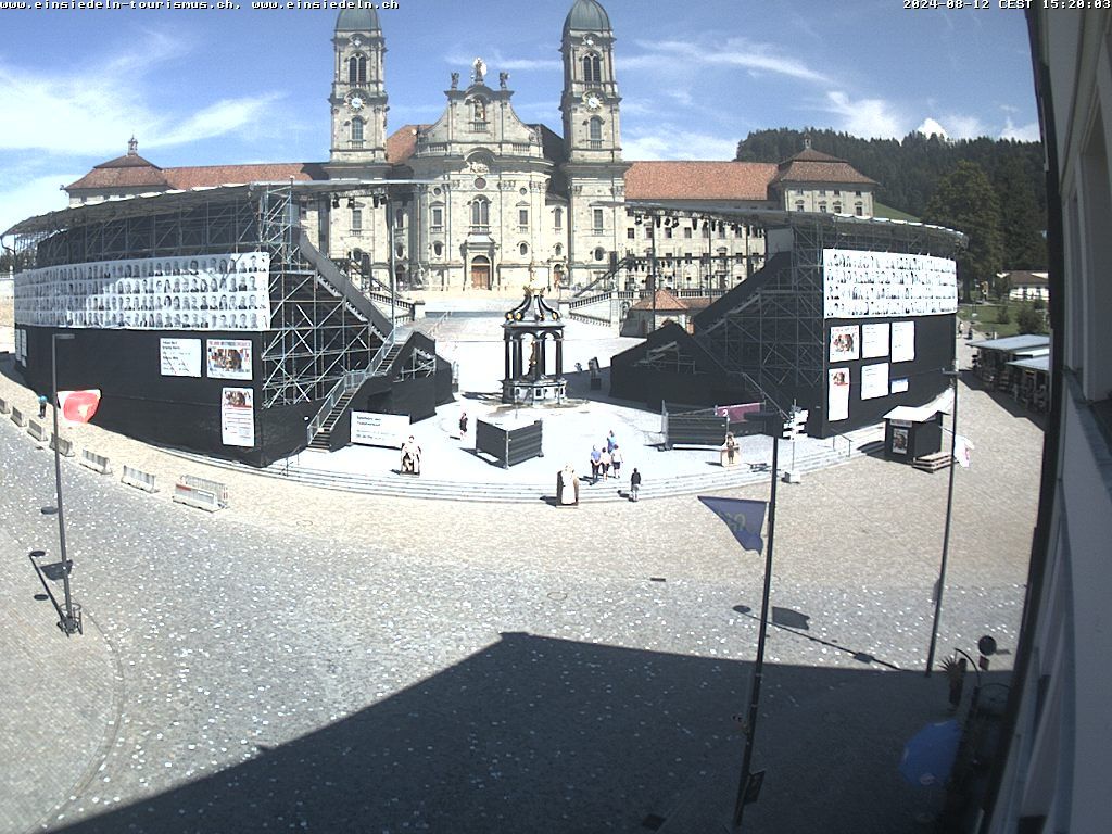 Einsiedeln: Klosterplatz