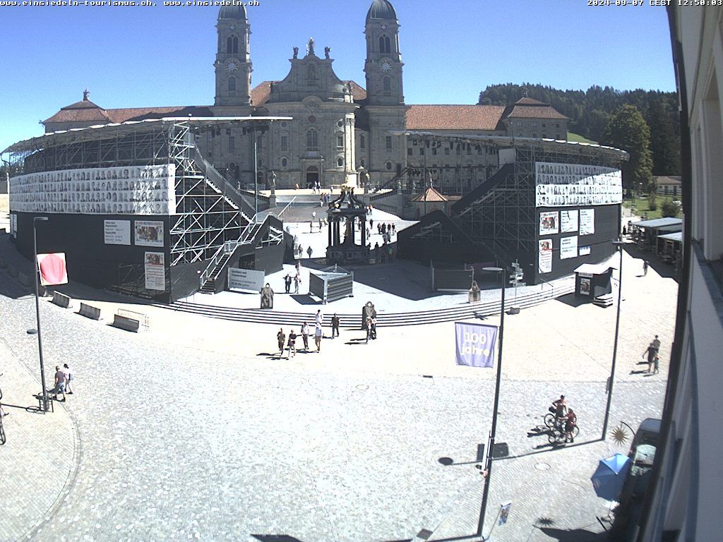 Einsiedeln: Klosterplatz