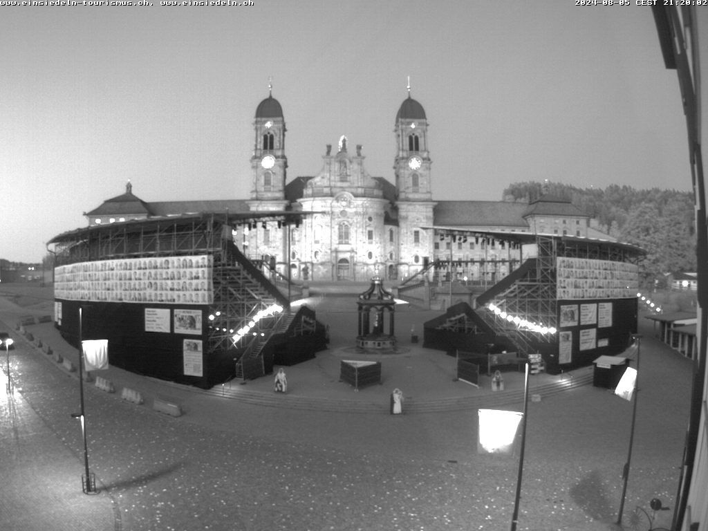 Einsiedeln: Klosterplatz