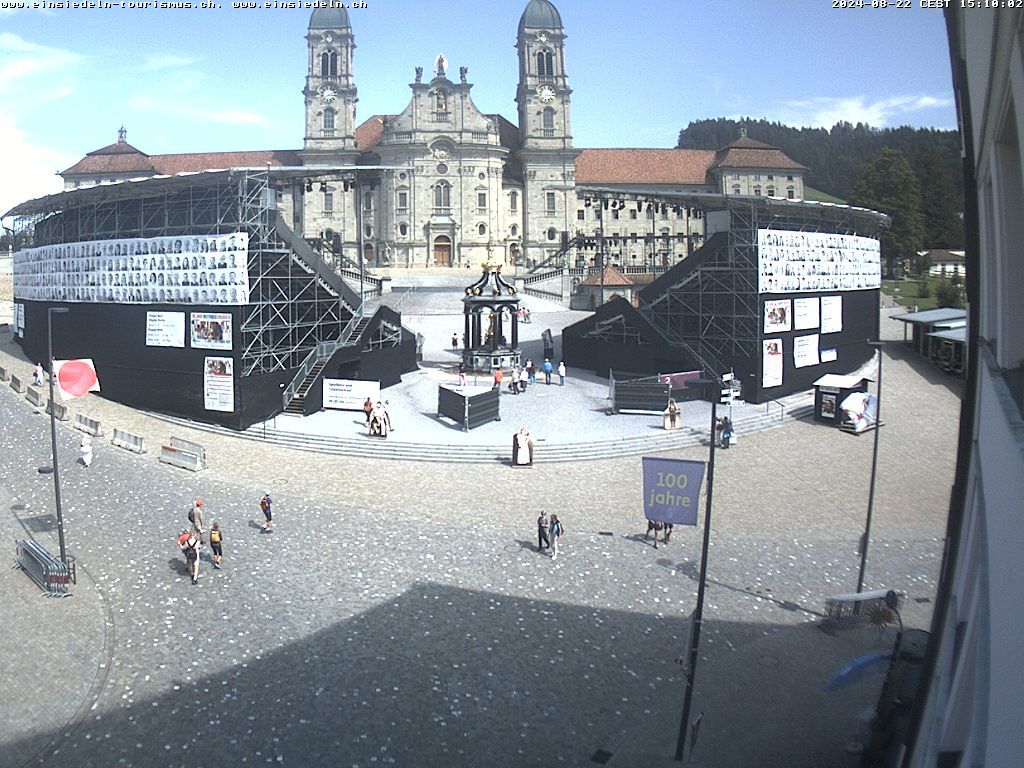 Einsiedeln: Klosterplatz