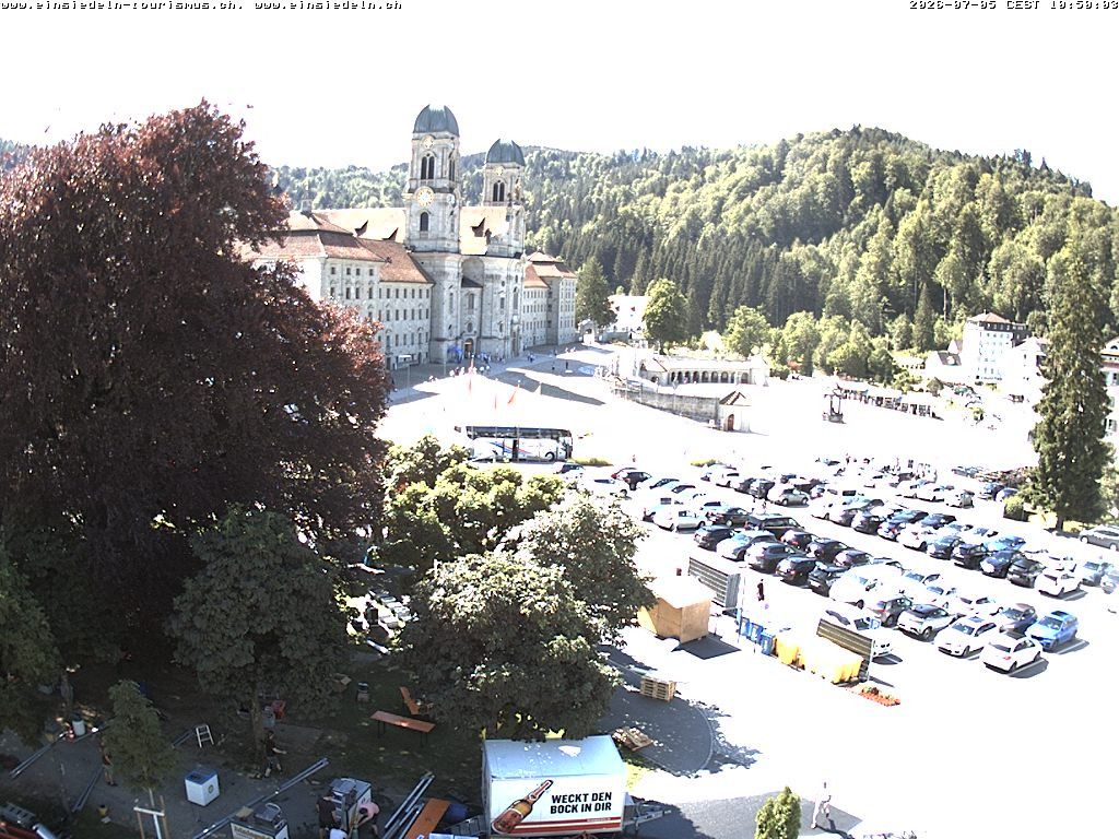 Einsiedeln: Klosterplatz