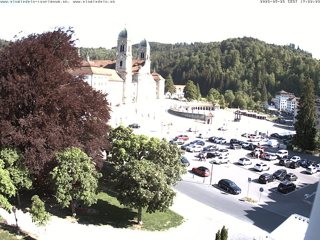 Einsiedeln: Klosterplatz