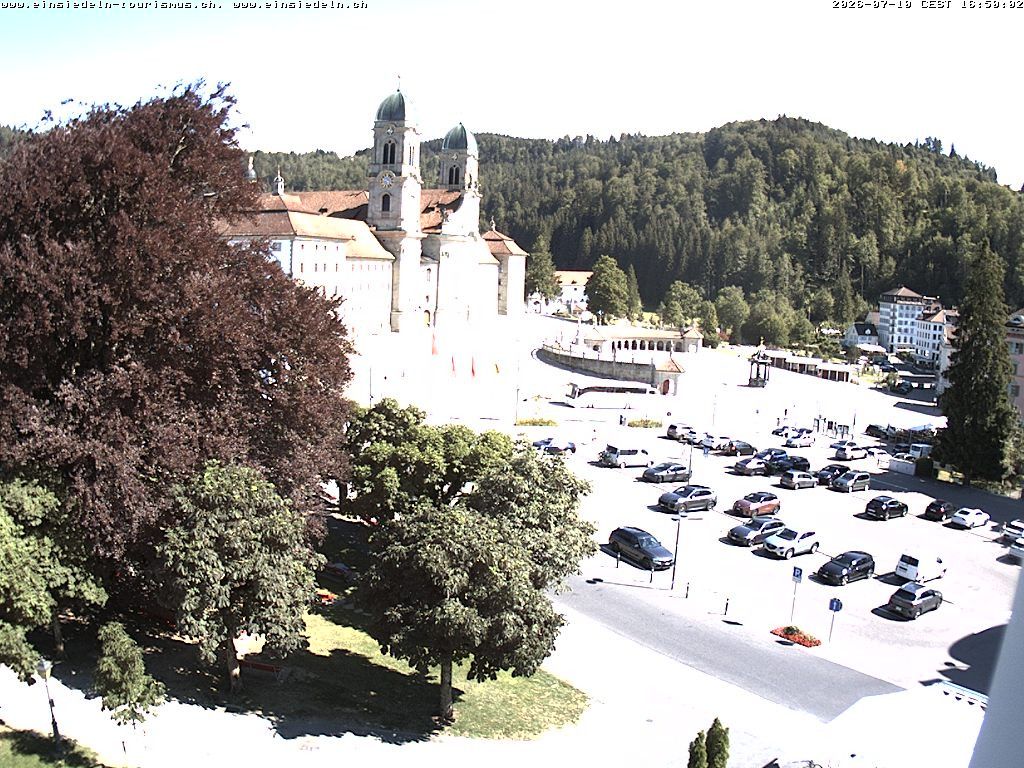 Einsiedeln: Klosterplatz