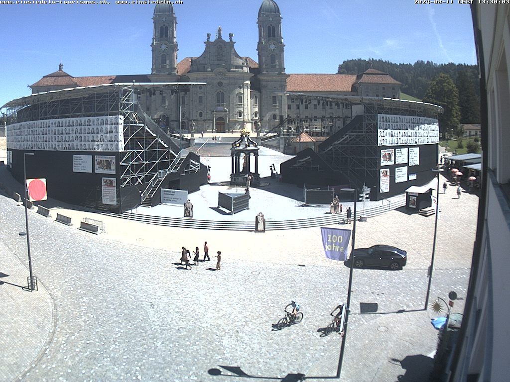 Einsiedeln: Klosterplatz