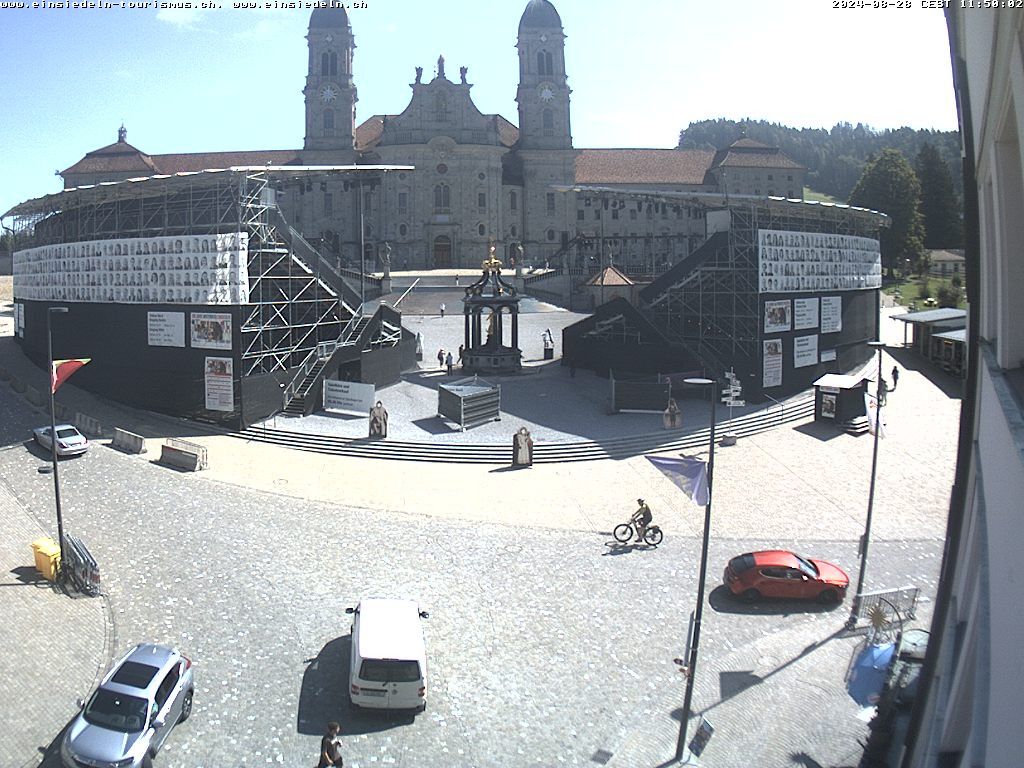 Einsiedeln: Klosterplatz