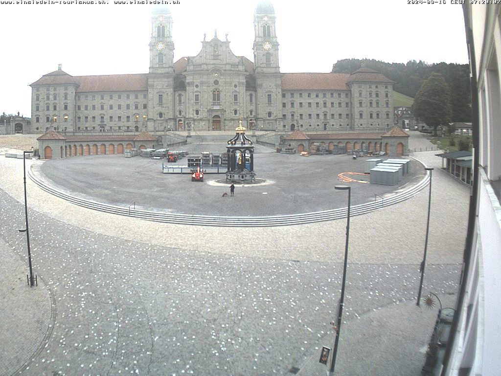 Einsiedeln: Klosterplatz