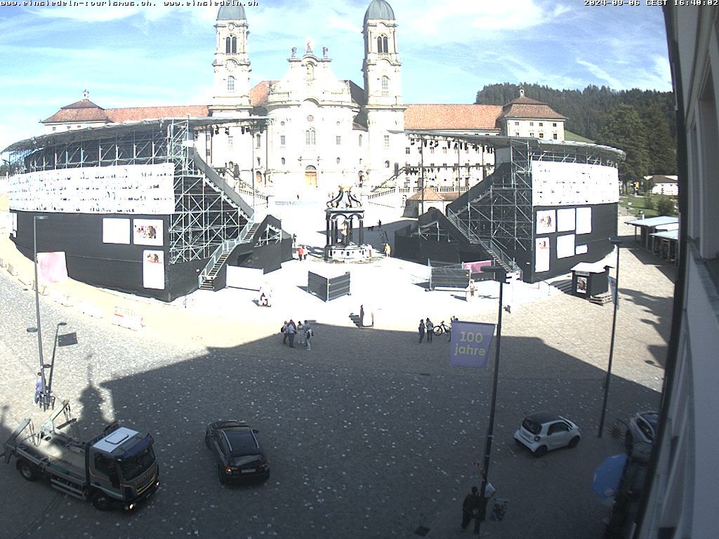 Einsiedeln: Klosterplatz