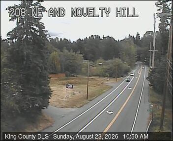 Traffic Cam Redmond: NE Novelty Hill Road at 208th Ave NE (Southeast Corner)