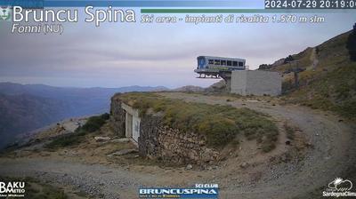 immagine della webcam nei dintorni di Seui: webcam Bruncu Spina