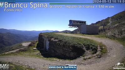 immagine della webcam nei dintorni di Laconi: webcam Bruncu Spina