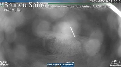 immagine della webcam nei dintorni di Aritzo: webcam Bruncu Spina