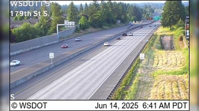 Baker: I-5 at MP 9.1: S of 179th St