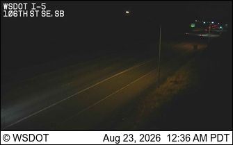 Traffic Cam Everett: I-5 at MP 188.4: 106th St SW