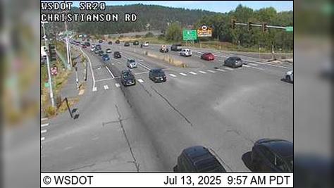 Anacortes Traffic: Christianson Rd View Webcam