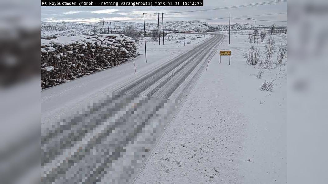 Kirkenes: E6 Høybuktmoen (89 moh)