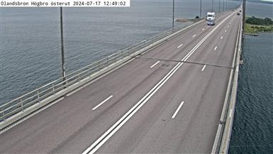 Traffic Cam Kalmar: Ölandsbron Högbro österut