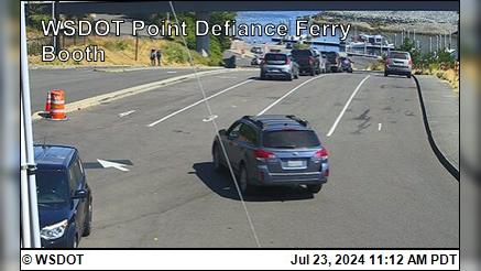 Traffic Cam Ruston › North: WSF Point Defiance Booth