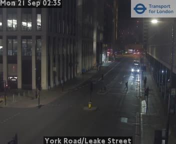 Traffic Cam London: York Road/Leake Street