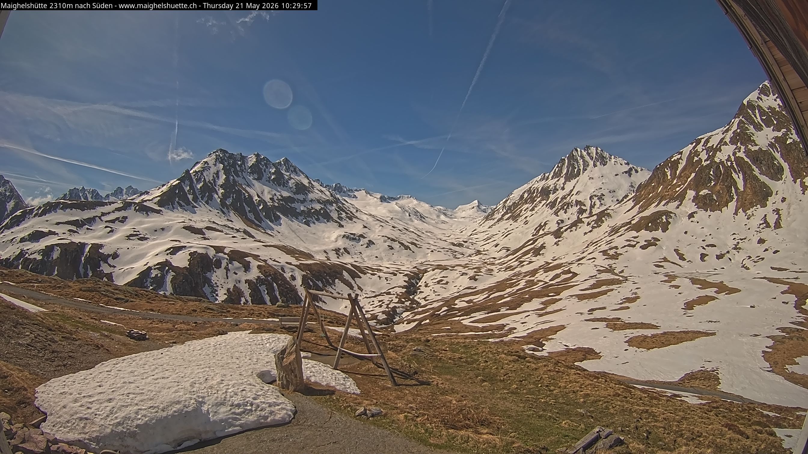 Tujetsch › Süden: Camona da Maighels - Maighels - Piz Plaunca Cotschna - Oberalppassbach - Pass Maighels - Glatscher da Maighels - Piz Ravetsch - Piz Borel