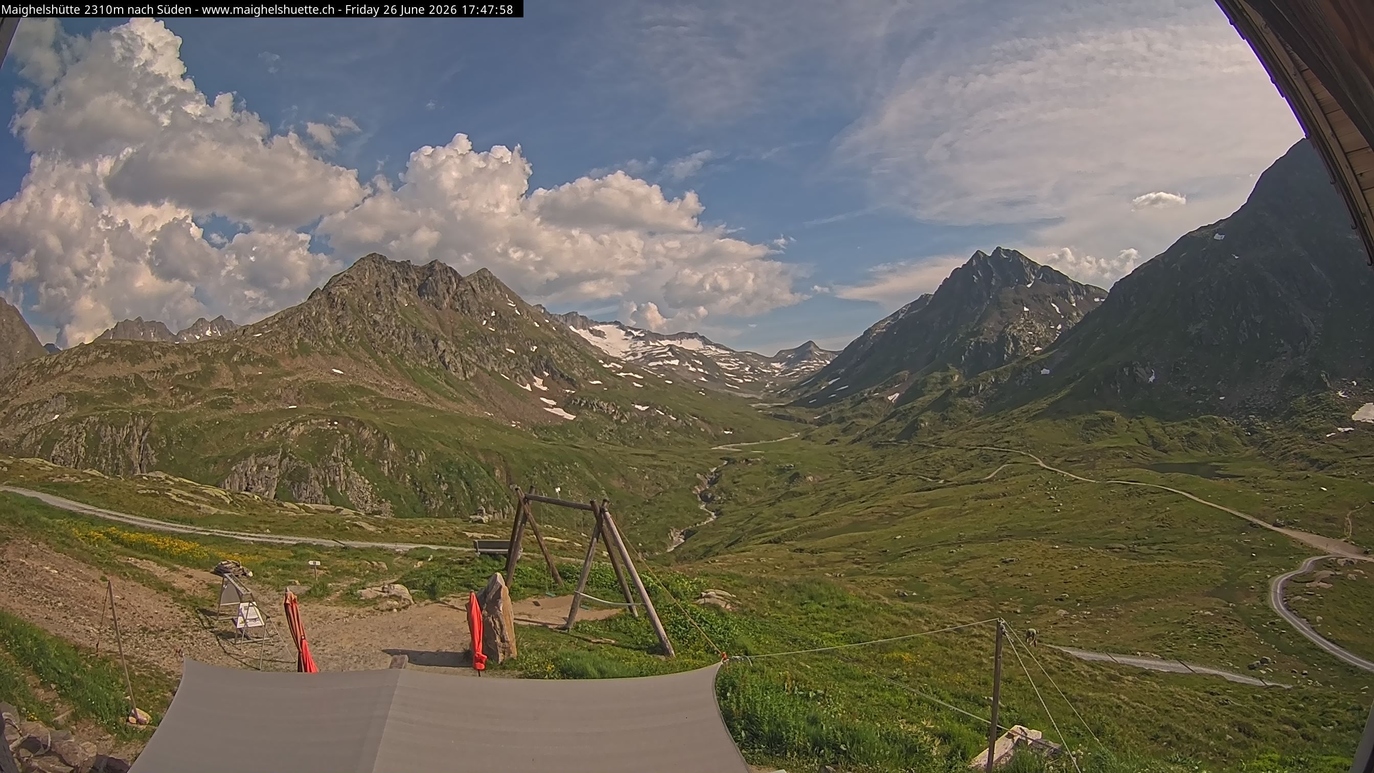 Tujetsch › Süden: Camona da Maighels - Maighels - Piz Plaunca Cotschna - Oberalppassbach - Pass Maighels - Glatscher da Maighels - Piz Ravetsch - Piz Borel
