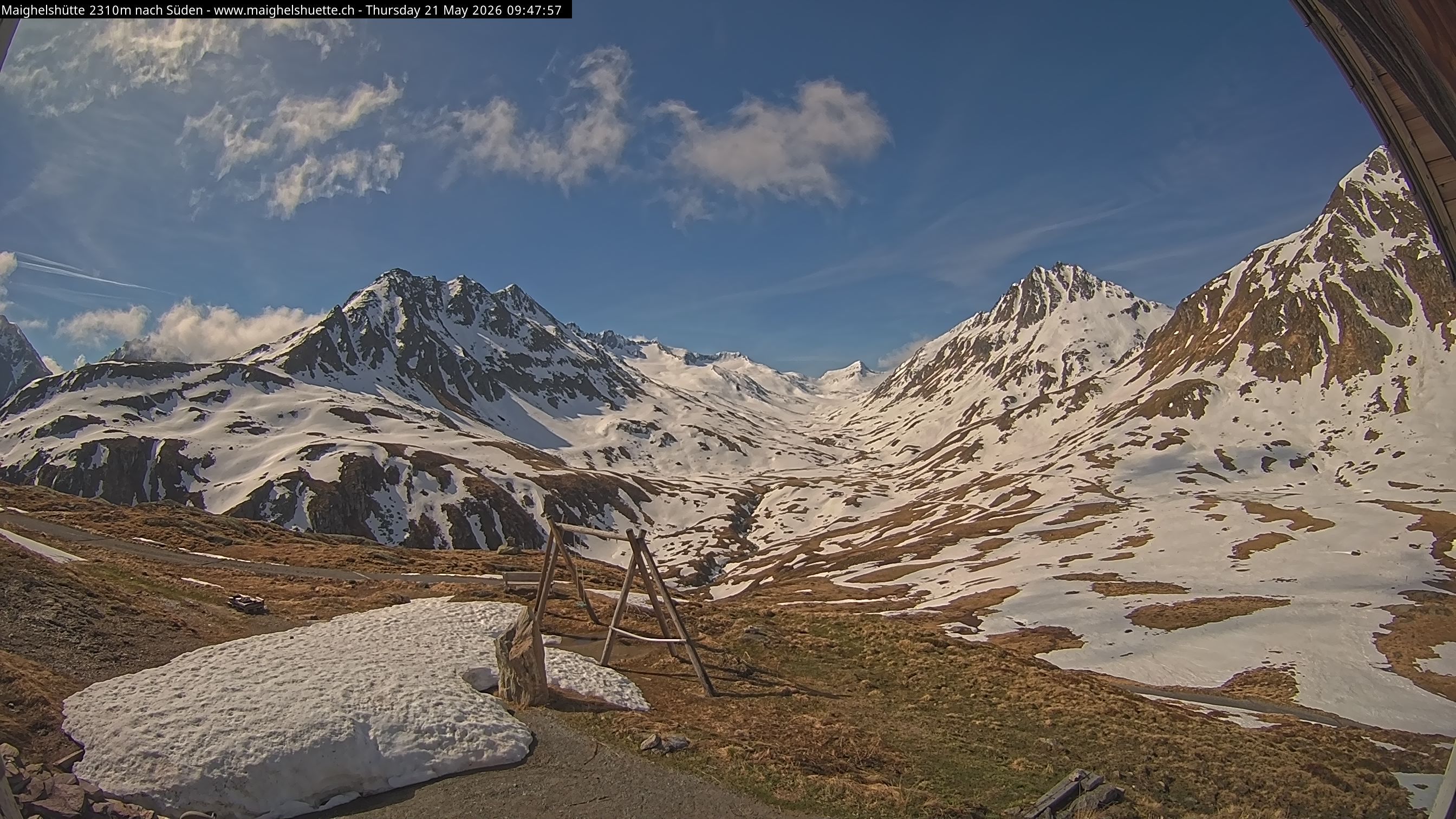 Tujetsch › Süden: Camona da Maighels - Maighels - Piz Plaunca Cotschna - Oberalppassbach - Pass Maighels - Glatscher da Maighels - Piz Ravetsch - Piz Borel