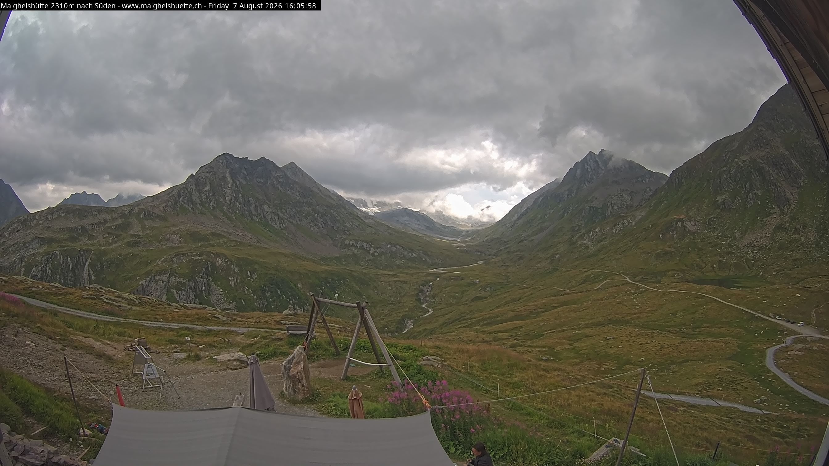 Tujetsch › Süden: Camona da Maighels - Maighels - Piz Plaunca Cotschna - Oberalppassbach - Pass Maighels - Glatscher da Maighels - Piz Ravetsch - Piz Borel
