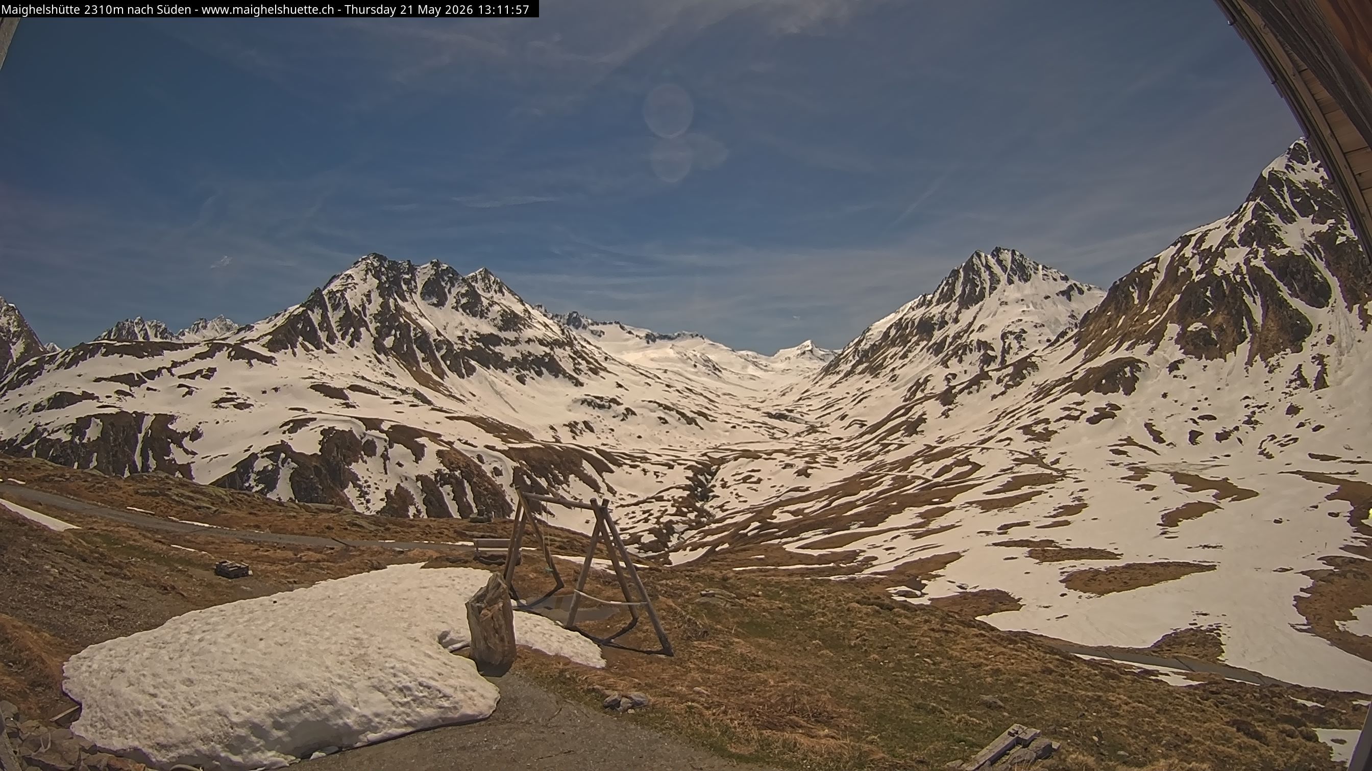 Tujetsch › Süden: Camona da Maighels - Maighels - Piz Plaunca Cotschna - Oberalppassbach - Pass Maighels - Glatscher da Maighels - Piz Ravetsch - Piz Borel