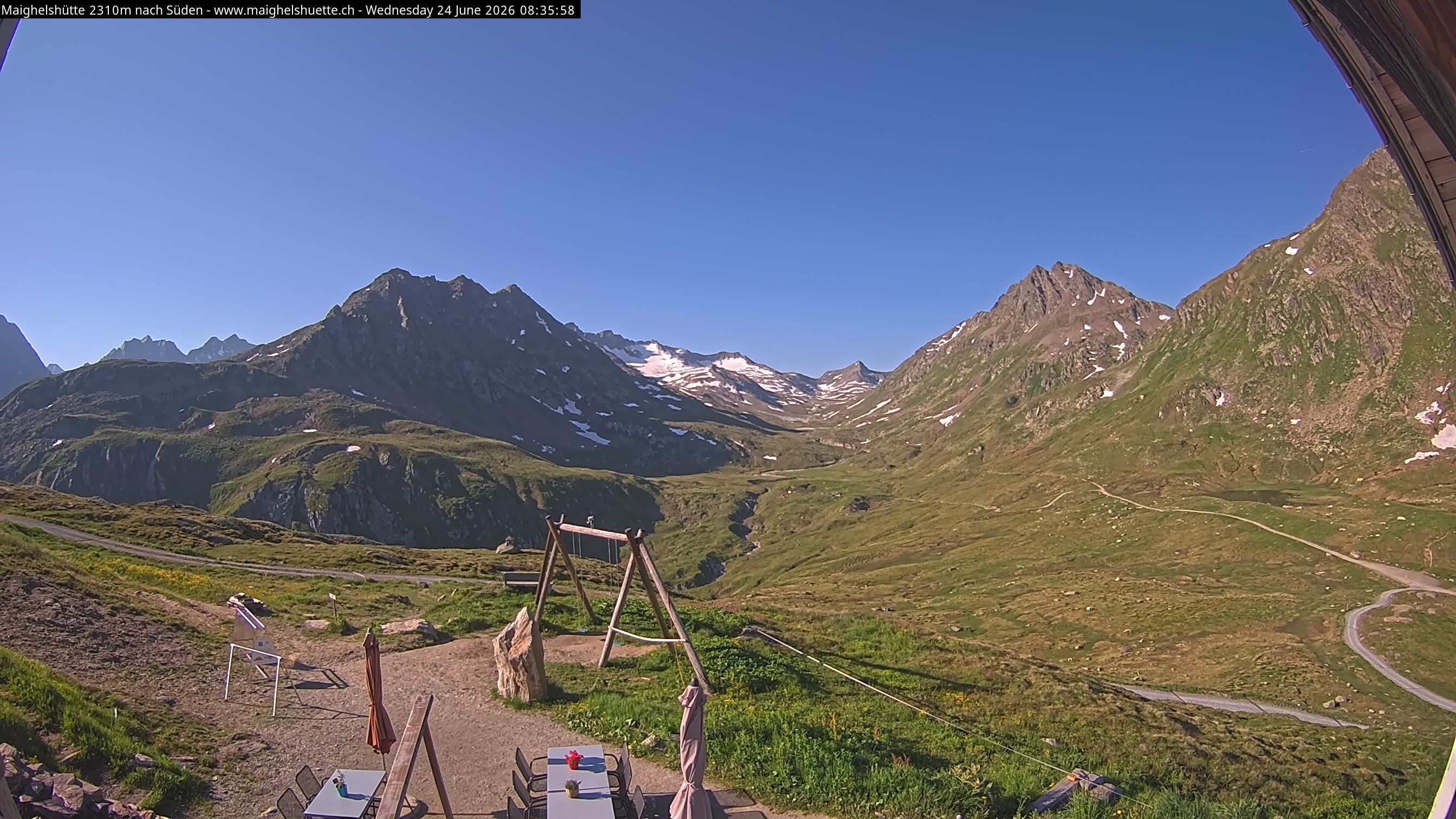 Tujetsch › Süden: Camona da Maighels - Maighels - Piz Plaunca Cotschna - Oberalppassbach - Pass Maighels - Glatscher da Maighels - Piz Ravetsch - Piz Borel