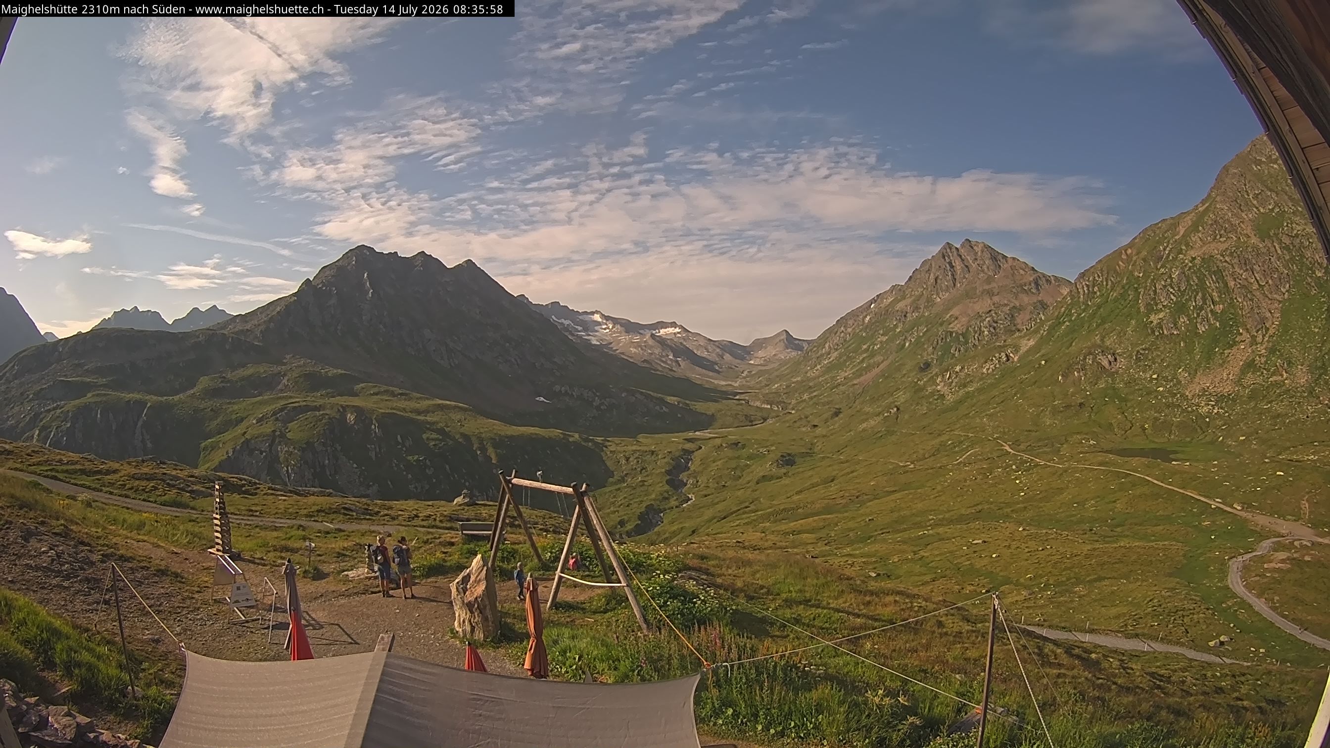 Tujetsch › Süden: Camona da Maighels - Maighels - Piz Plaunca Cotschna - Oberalppassbach - Pass Maighels - Glatscher da Maighels - Piz Ravetsch - Piz Borel