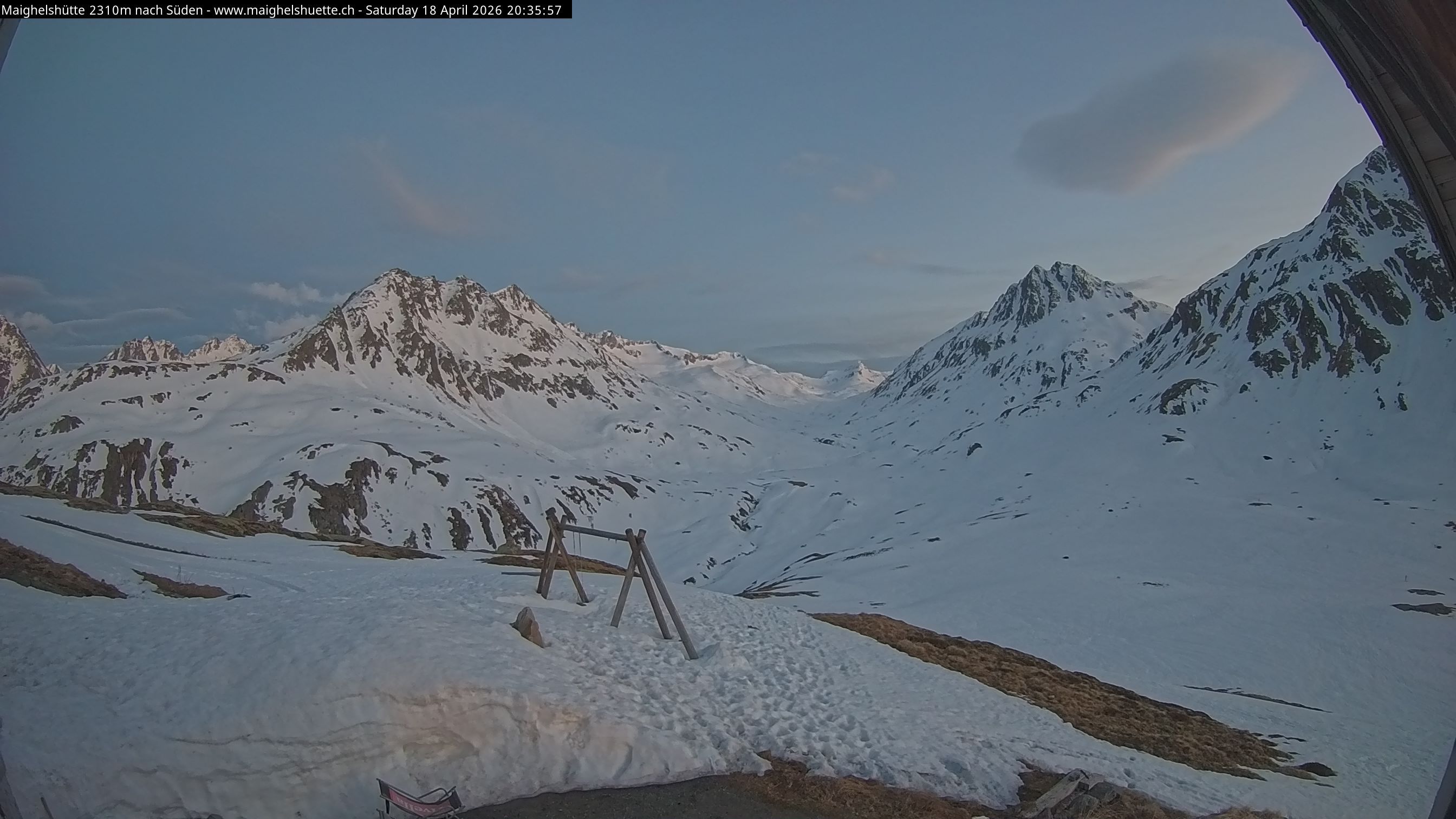 Tujetsch › Süden: Camona da Maighels - Maighels - Piz Plaunca Cotschna - Oberalppassbach - Pass Maighels - Glatscher da Maighels - Piz Ravetsch - Piz Borel