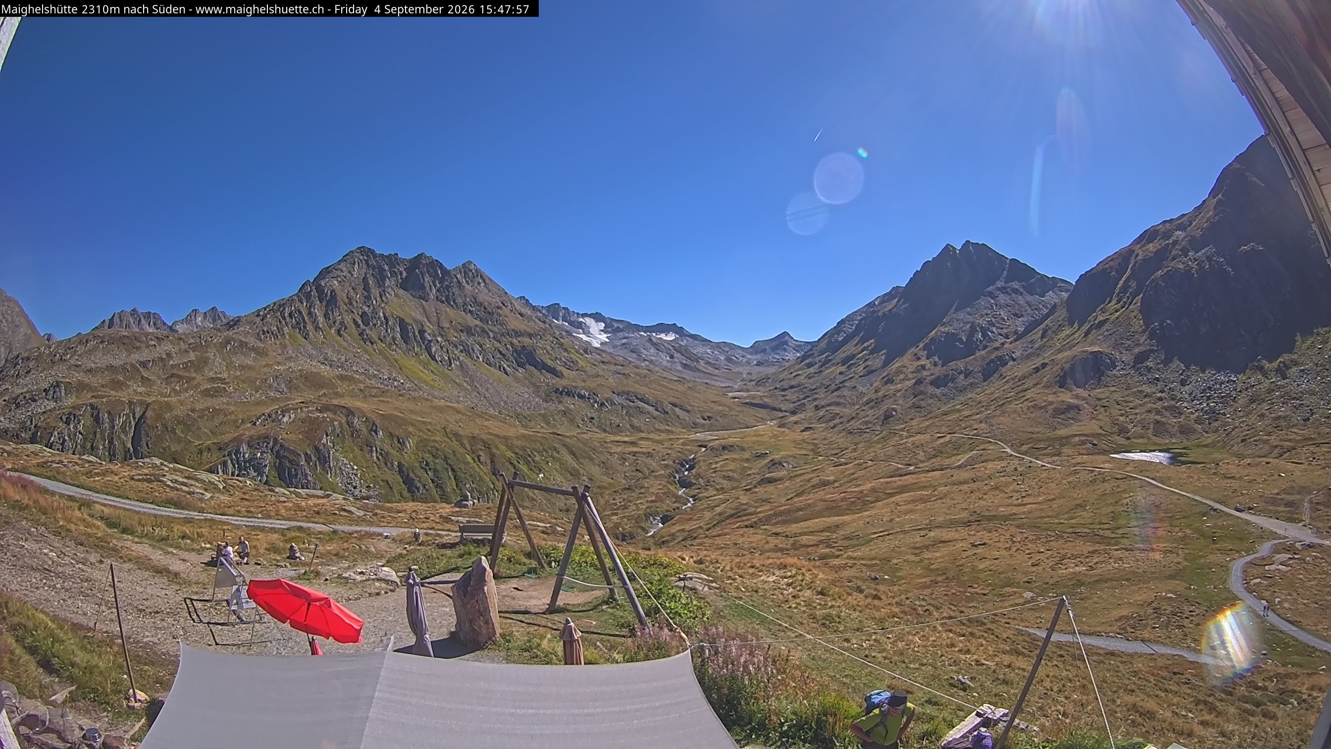 Tujetsch › Süden: Camona da Maighels - Maighels - Piz Plaunca Cotschna - Oberalppassbach - Pass Maighels - Glatscher da Maighels - Piz Ravetsch - Piz Borel