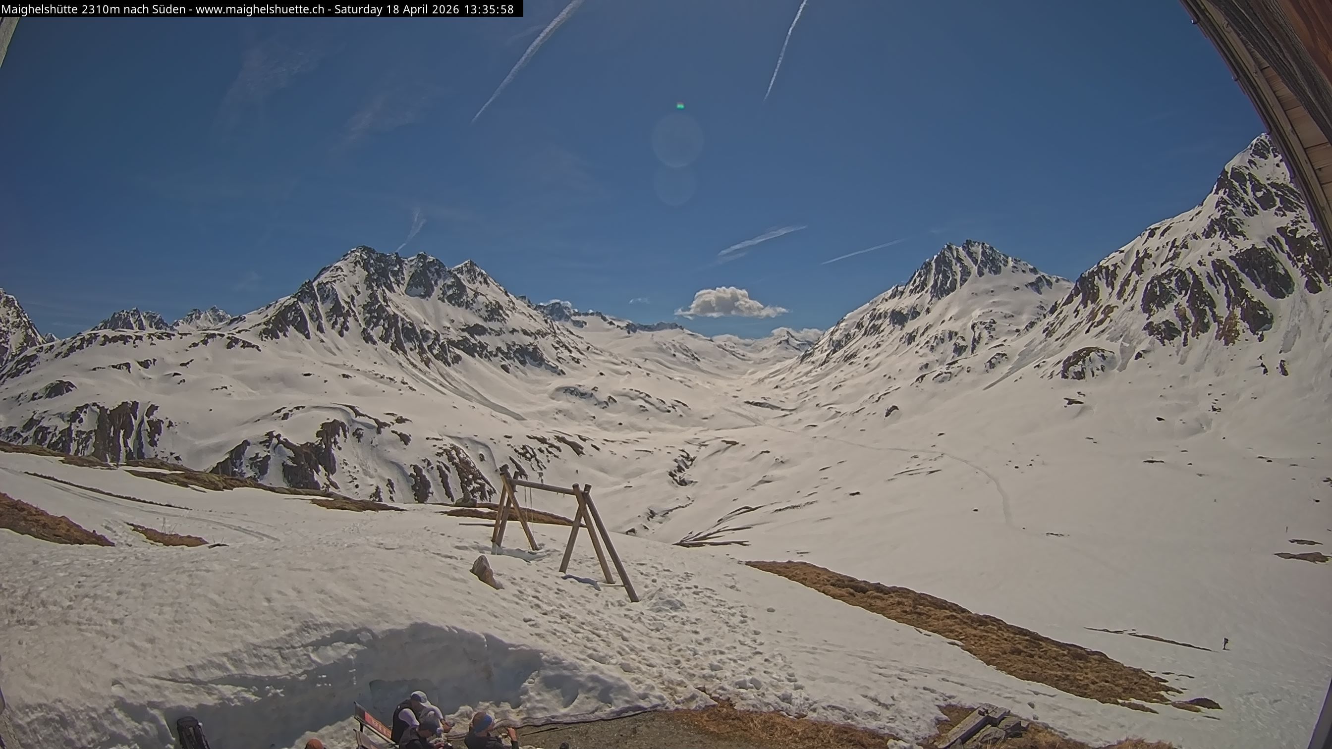 Tujetsch › Süden: Camona da Maighels - Maighels - Piz Plaunca Cotschna - Oberalppassbach - Pass Maighels - Glatscher da Maighels - Piz Ravetsch - Piz Borel