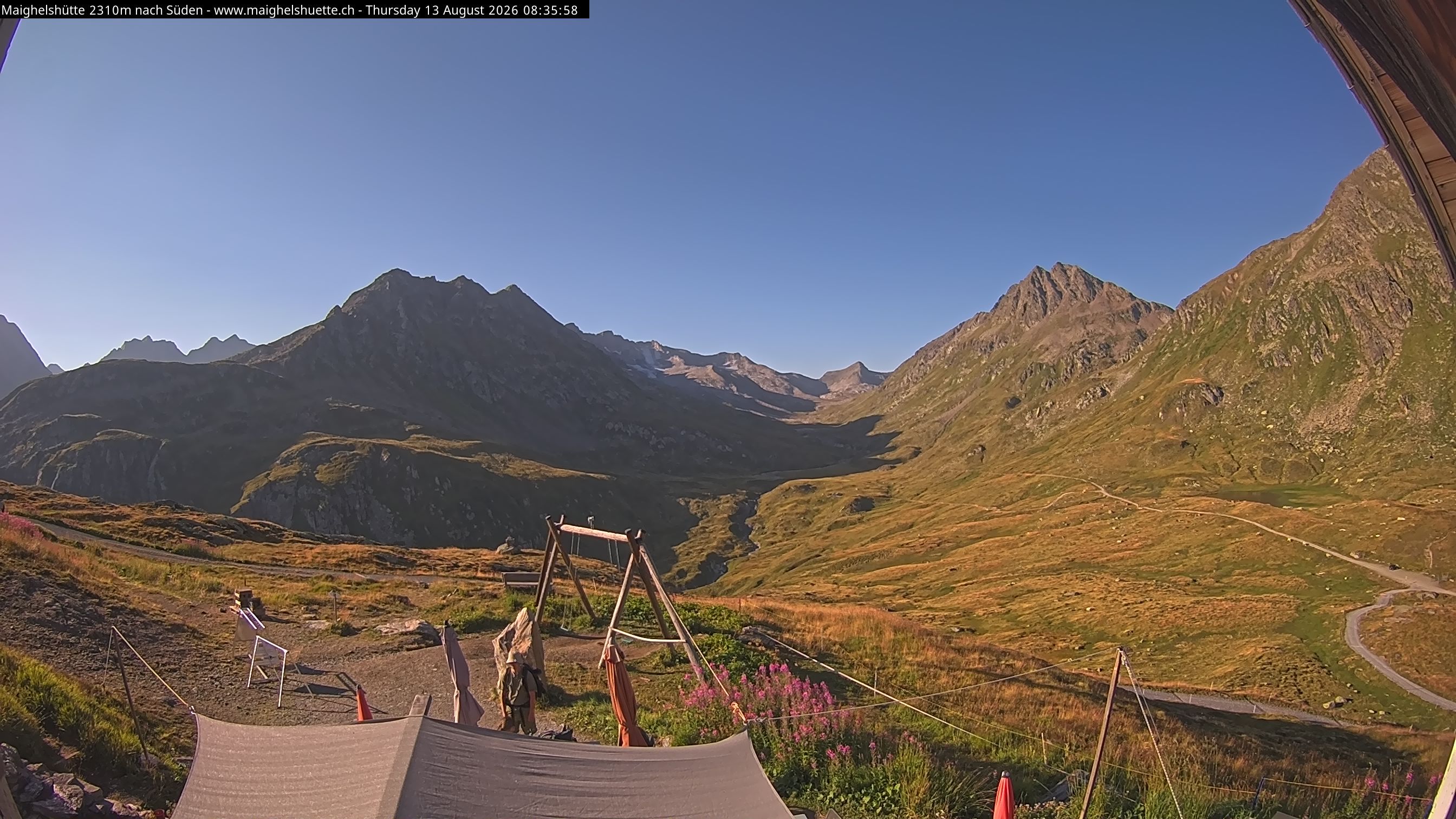 Tujetsch › Süden: Camona da Maighels - Maighels - Piz Plaunca Cotschna - Oberalppassbach - Pass Maighels - Glatscher da Maighels - Piz Ravetsch - Piz Borel
