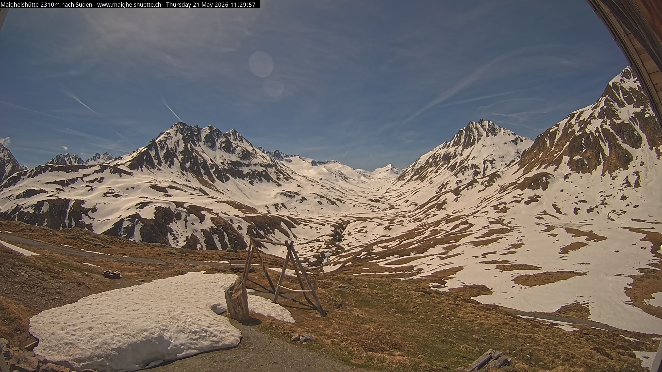 Tujetsch › Süden: Camona da Maighels - Maighels - Piz Plaunca Cotschna - Oberalppassbach - Pass Maighels - Glatscher da Maighels - Piz Ravetsch - Piz Borel