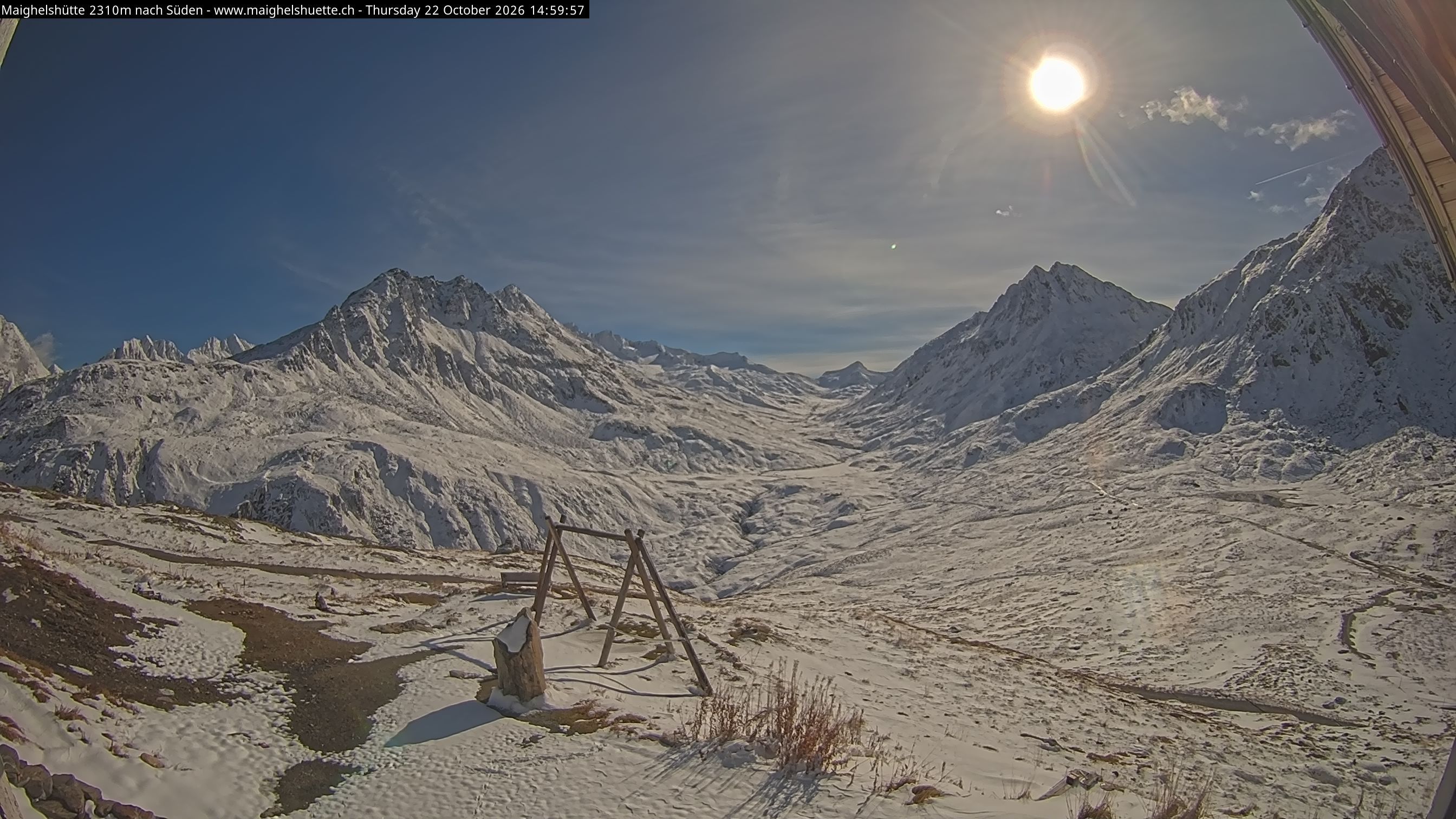 Tujetsch › Süden: Camona da Maighels - Maighels - Piz Plaunca Cotschna - Oberalppassbach - Pass Maighels - Glatscher da Maighels - Piz Ravetsch - Piz Borel
