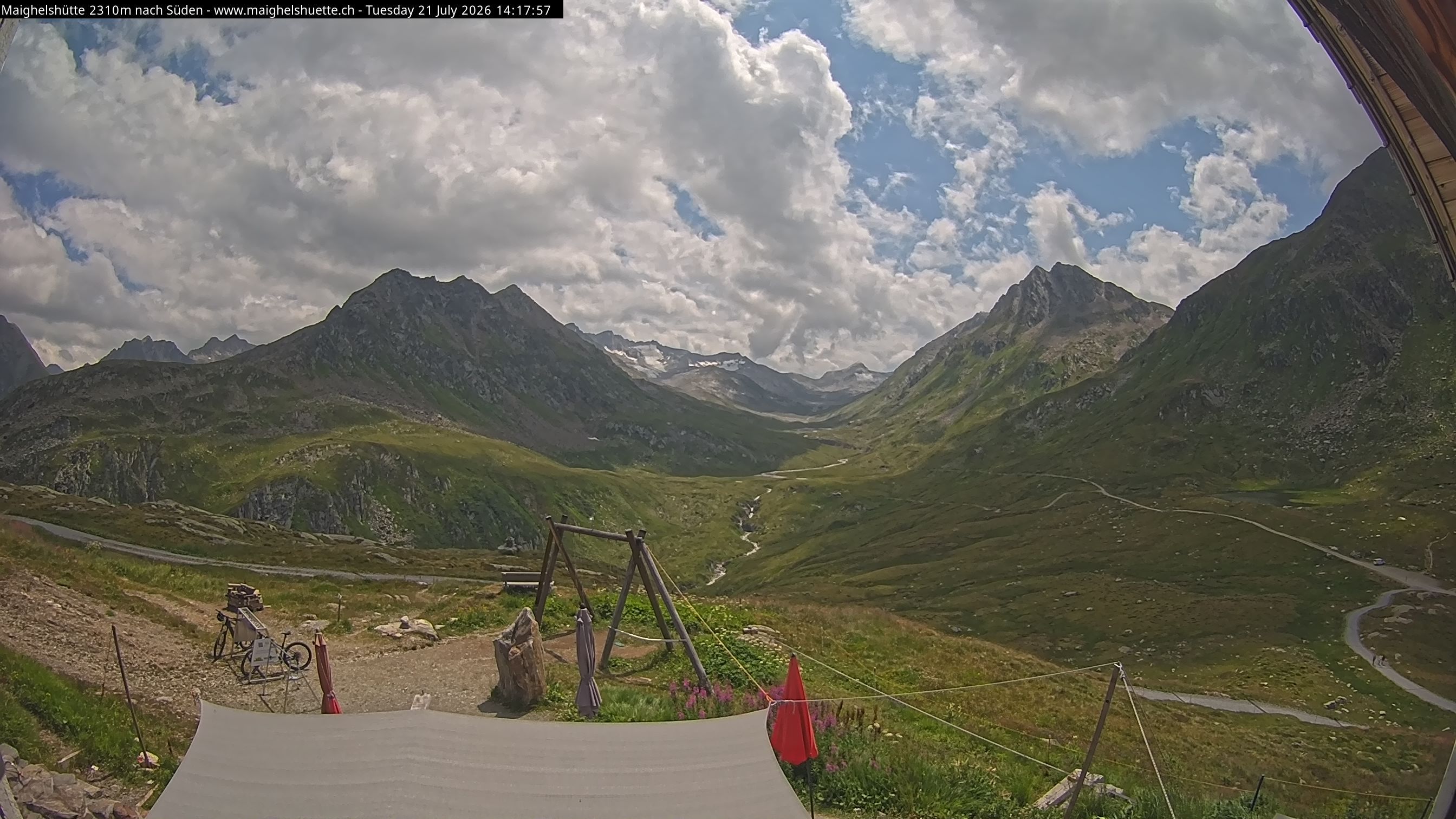 Tujetsch › Süden: Camona da Maighels - Maighels - Piz Plaunca Cotschna - Oberalppassbach - Pass Maighels - Glatscher da Maighels - Piz Ravetsch - Piz Borel