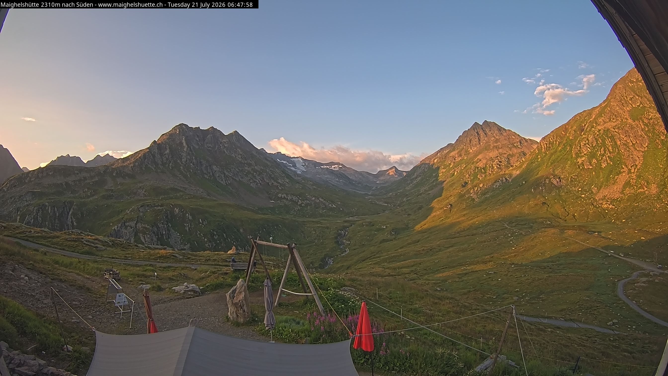 Tujetsch › Süden: Camona da Maighels - Maighels - Piz Plaunca Cotschna - Oberalppassbach - Pass Maighels - Glatscher da Maighels - Piz Ravetsch - Piz Borel