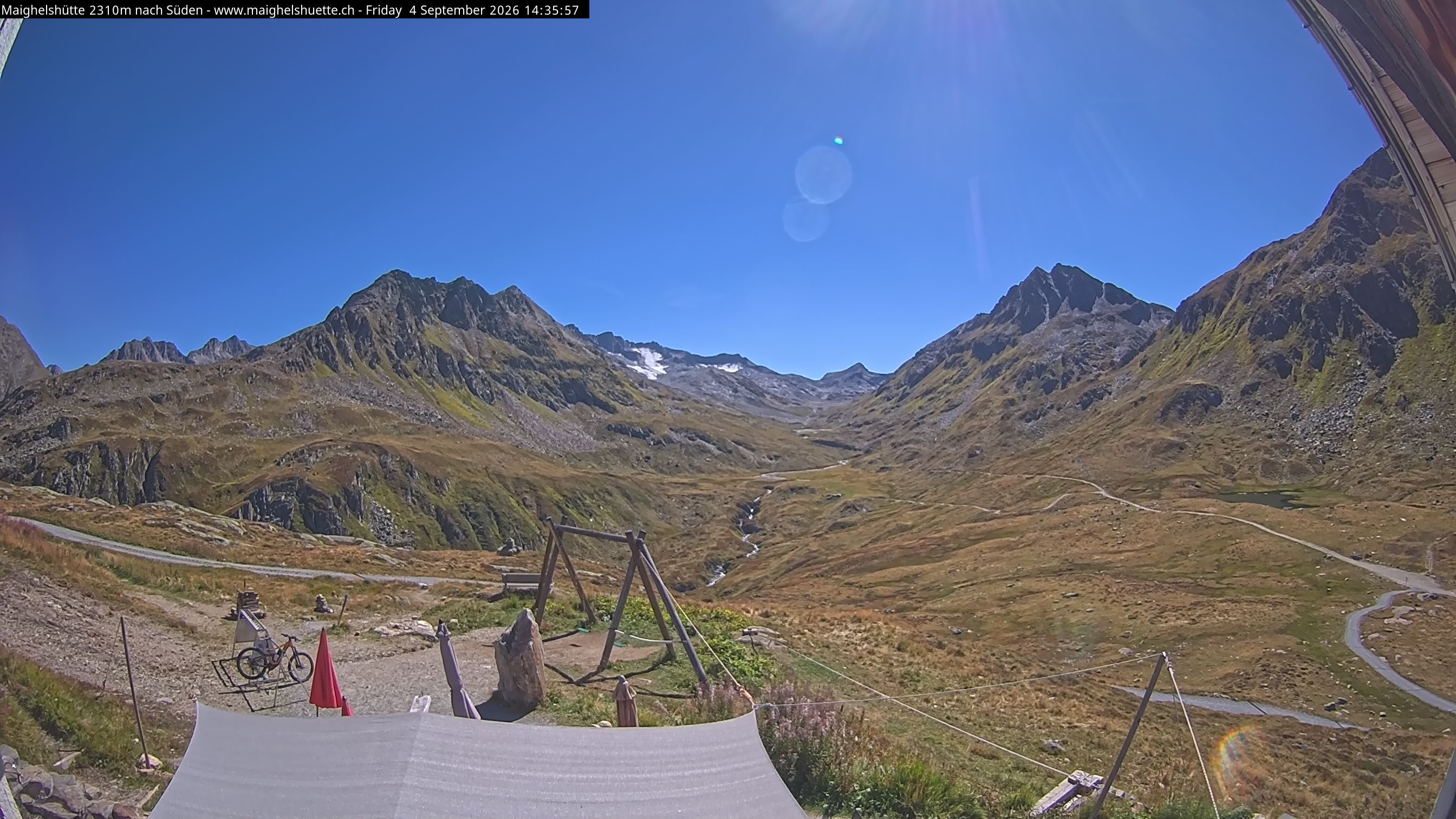 Tujetsch › Süden: Camona da Maighels - Maighels - Piz Plaunca Cotschna - Oberalppassbach - Pass Maighels - Glatscher da Maighels - Piz Ravetsch - Piz Borel