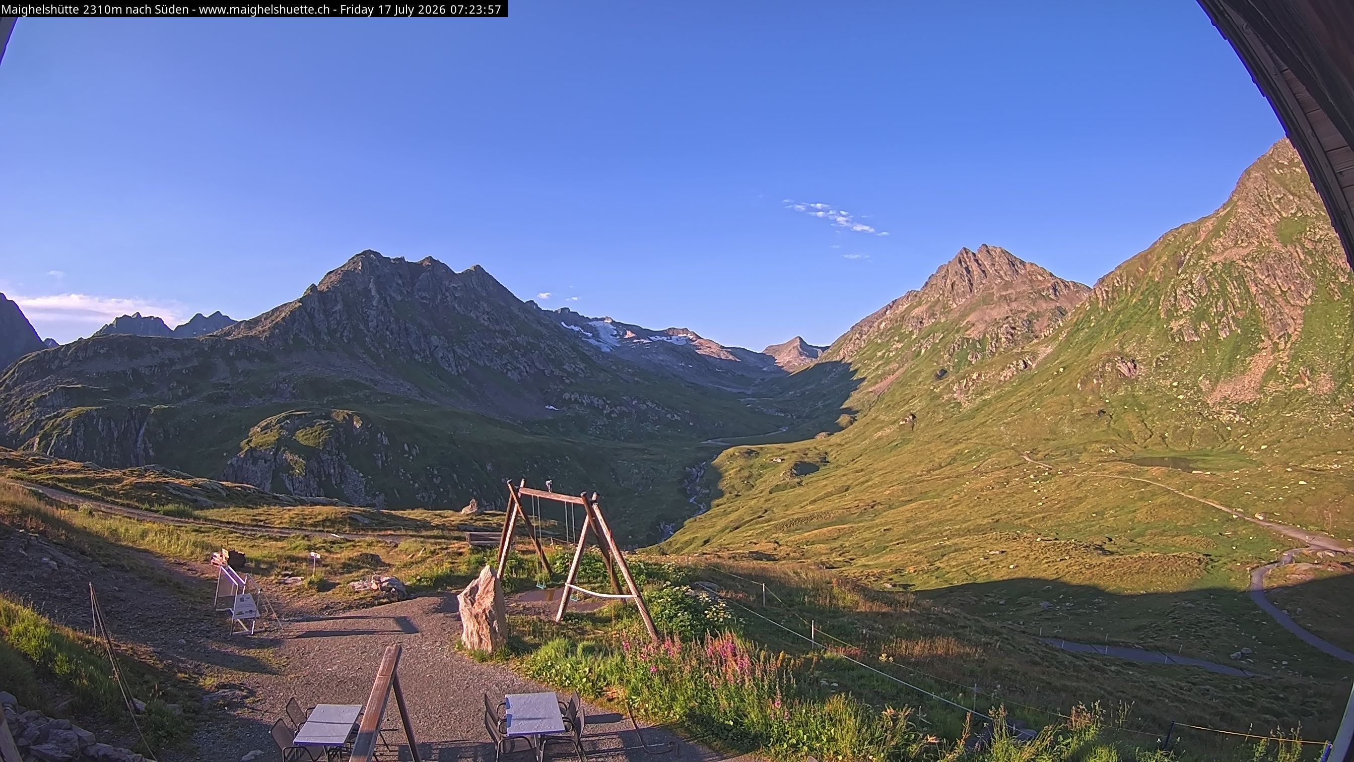 Tujetsch › Süden: Camona da Maighels - Maighels - Piz Plaunca Cotschna - Oberalppassbach - Pass Maighels - Glatscher da Maighels - Piz Ravetsch - Piz Borel