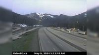 Fraser Valley Regional District > South: Hwy 5, northbound at Zopkios Rest Area, near the Coquihalla Summit looking south - Current