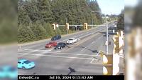 Current or last view Sandwick › North: Intersection of Ryan Rd & Lerwick Rd in Courtenay, looking north
